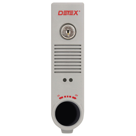 DETEX Stand Alone Surface Mount Alarm, (1) MS-1039S, Propped Alarm, Gray EAX-300SK1 GRAY